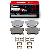 Optimum OE Brake Pads & Hardware Kit, 1999-2004 Acura/Honda, Position: Rear - image 1