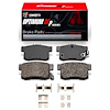 Optimum OE Brake Pads & Hardware Kit, 1997-2002 Acura/Honda, Position: Rear - image 1