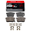 Optimum OE Brake Pads & Hardware Kit, 2000-2013 Fits Multiple Makes/Models, Position: Rear - image 1