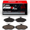 Optimum OE Brake Pads, 1986-1993 Ford/Lincoln/Mercury/Mazda, Position: Rear - image 1