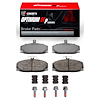 Optimum OE Brake Pads & Hardware Kit, 1982-1992 Volvo, Position: Front - image 1