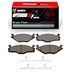 Optimum OE Brake Pads & Hardware Kit, 1984-1993 Audi/Porsche/Volkswagen, Position: Front - image 1