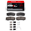 Optimum OE Brake Pads & Hardware Kit, Fits Select Fits Multiple Makes/Models, Position: Rear - image 1