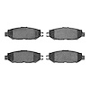 Optimum OE Brake Pads, 1993-2000 Lexus/Toyota/Scion, Position: Rear - image 1