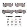 Optimum OE Brake Pads & Hardware Kit, 1990-1996 GM, Position: Front - image 1