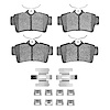 Optimum OE Brake Pads & Hardware Kit, 1994-2004 Ford/Lincoln/Mercury/Mazda, Position: Rear - image 1