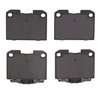 Optimum OE Brake Pads, 1993-1999 Fits Multiple Makes/Models, Position: Rear - image 2