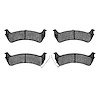 Optimum OE Brake Pads, 1995-2003 Ford/Lincoln/Mercury/Mazda, Position: Rear - image 1