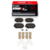 Optimum OE Brake Pads & Hardware Kit, 1996-2008 Fits Multiple Makes/Models, Position: Front - image 1