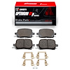 Optimum OE Brake Pads & Hardware Kit, 1997-2004 Lexus/Toyota/Scion, Position: Front - image 1