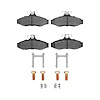 Optimum OE Brake Pads & Hardware Kit, 1997-2004 Fits Multiple Makes/Models, Position: Rear - image 1