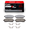 Optimum OE Brake Pads & Hardware Kit, 1999-2005 Ford/Lincoln/Mercury/Mazda, Position: Rear - image 1