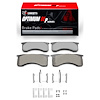 Optimum OE Brake Pads & Hardware Kit, Fits Select Fits Multiple Makes/Models, Position: Front & Rear