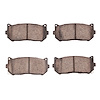 Optimum OE Brake Pads, 1998-2003 Kia/Hyundai/Genesis, Position: Rear - image 1
