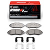Optimum OE Brake Pads & Hardware Kit, 1999-2017 GM, Position: Front