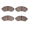Optimum OE Brake Pads, 1999-2001 Ford/Lincoln/Mercury/Mazda, Position: Front - image 1