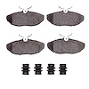 Optimum OE Brake Pads & Hardware Kit, 2002-2005 Ford/Lincoln/Mercury/Mazda, Position: Rear - image 1