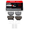 Optimum OE Brake Pads & Hardware Kit, 2000-2008 Fits Multiple Makes/Models, Position: Rear - image 1