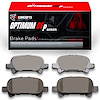Optimum OE Brake Pads, 2000-2008 Lexus/Toyota/Scion, Position: Rear - image 1
