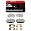 Optimum OE Brake Pads & Hardware Kit, 2003-2009 Mopar, Position: Front - image 1