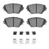 Optimum OE Brake Pads & Hardware Kit, 2001-2005 Lexus/Toyota/Scion, Position: Front - image 2