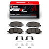 Optimum OE Brake Pads & Hardware Kit, Fits Select Fits Multiple Makes/Models, Position: Front - image 1