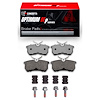 Optimum OE Brake Pads & Hardware Kit, 2001-2019 Ford/Lincoln/Mercury/Mazda, Position: Rear - image 1