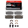 Optimum OE Brake Pads & Hardware Kit, 2001-2005 Ford/Lincoln/Mercury/Mazda, Position: Rear - image 1