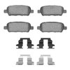 Optimum OE Brake Pads & Hardware Kit, Fits Select Fits Multiple Makes/Models, Position: Rear - image 2