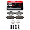 Optimum OE Brake Pads & Hardware Kit, 2002-2018 Fits Multiple Makes/Models, Position: Rear Right