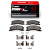 Optimum OE Brake Pads & Hardware Kit, 1999-2004 Mopar, Position: Front - image 1