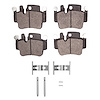 Optimum OE Brake Pads & Hardware Kit, 2002-2005 Audi/Porsche/Volkswagen, Position: Rear - image 1