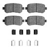 Optimum OE Brake Pads & Hardware Kit, 2008-2012 Mopar, Position: Rear - image 2