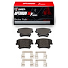 Optimum OE Brake Pads & Hardware Kit, Fits Select Mopar, Position: Rear - image 1