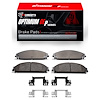 Optimum OE Brake Pads & Hardware Kit, Fits Select Mopar, Position: Front - image 1