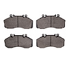 Optimum OE Brake Pads, 2005-2012 Fits Multiple Makes/Models, Position: Front & Rear - image 1
