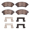Optimum OE Brake Pads & Hardware Kit, 2005-2005 GM, Position: Front - image 1