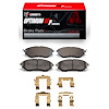 Optimum OE Brake Pads & Hardware Kit, 2015-2015 Subaru, Position: Front - image 1