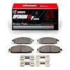 Optimum OE Brake Pads & Hardware Kit, 2005-2010 Mopar, Position: Front - image 1