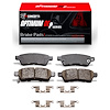 Optimum OE Brake Pads & Hardware Kit, Fits Select Fits Multiple Makes/Models, Position: Rear - image 1
