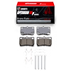 Optimum OE Brake Pads & Hardware Kit, 2006-2013 Lexus/Toyota/Scion, Position: Rear - image 1