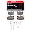 Optimum OE Brake Pads & Hardware Kit, 2003-2016 Audi/Porsche/Volkswagen, Position: Rear - image 1