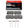 Optimum OE Brake Pads & Hardware Kit, Fits Select Mopar, Position: Front - image 1