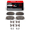 Optimum OE Brake Pads & Hardware Kit, 2006-2018 Lexus/Toyota/Scion, Position: Front - image 1
