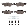 Optimum OE Brake Pads & Hardware Kit, 2002-2006 Fits Multiple Makes/Models, Position: Rear Right - image 1