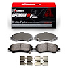 Optimum OE Brake Pads & Hardware Kit, 2007-2018 Fits Multiple Makes/Models, Position: Front - image 1