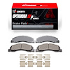 Optimum OE Brake Pads & Hardware Kit, Fits Select Ford/Lincoln/Mercury/Mazda, Position: Front - image 1