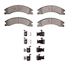 Optimum OE Brake Pads & Hardware Kit, Fits Select Ford/Lincoln/Mercury/Mazda, Position: Rear Right - image 1