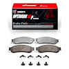 Optimum OE Brake Pads & Hardware Kit, 2010-2012 Ford/Lincoln/Mercury/Mazda, Position: Rear - image 1