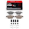Optimum OE Brake Pads & Hardware Kit, 2010-2017 Mercedes-Benz, Position: Rear